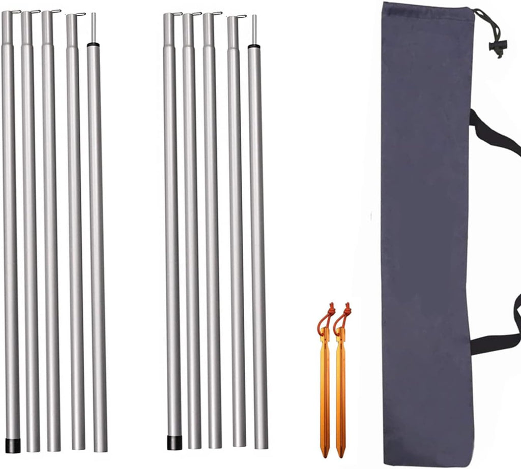Adjustable Tarp Pole Set of 2 Y840434