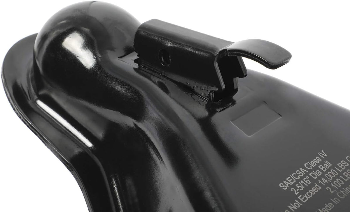 2-5/16" Ball Class IV A-Frame Trailer Coupler, Powder Coated Black, 14000LBS Capacity, Pack of 2 D2227