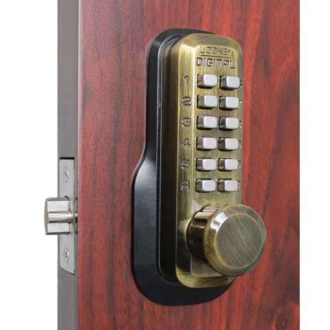 Mechanical Keyless Spring Latch Lock A688