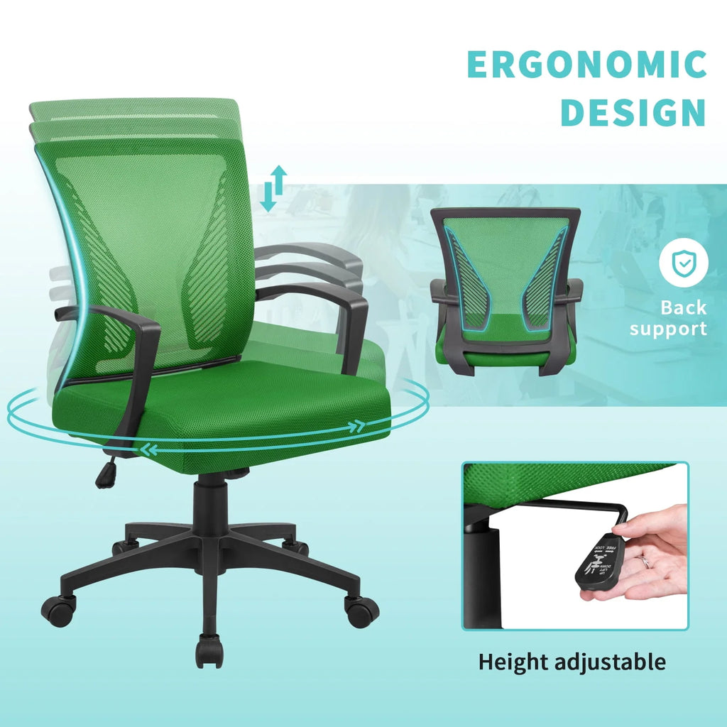 Black Swivel Manager's Chair U58911
