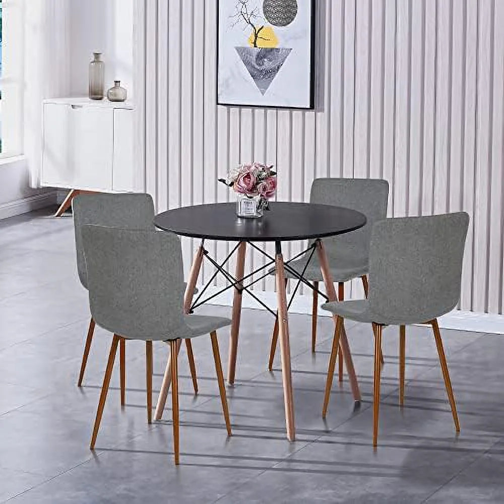 White Round Dining Table X390339