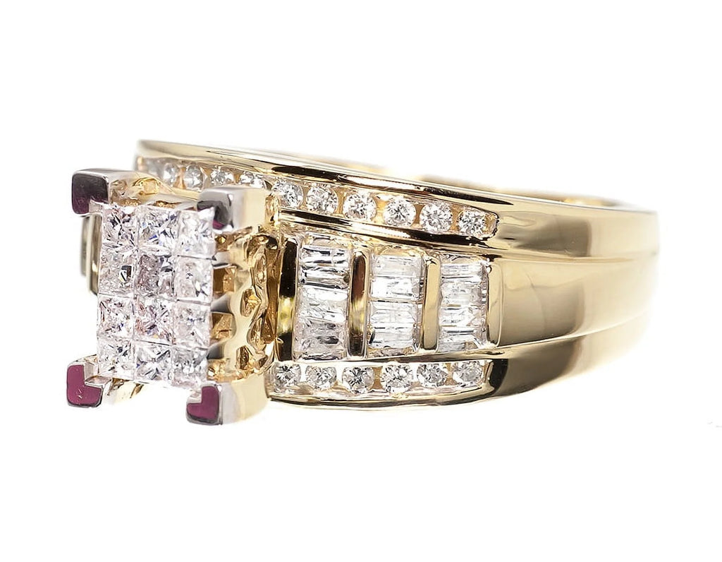 Diamond Engagement Ring (0.90 ct) N566