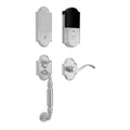 Satin Chrome Dummy Handleset for Right Handed Doors C76634
