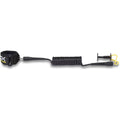 Black Coiled Wrist Leash 4ft X 1/4in F22620