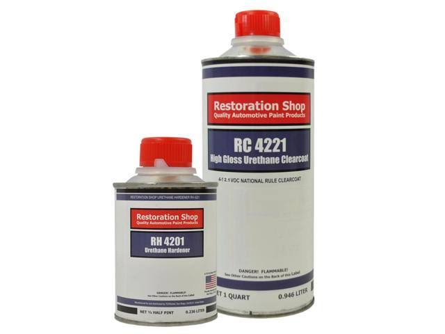 Regal Red Quart Kit Low VOC Urethane Basecoat Car Auto Body Paint Kit D9115