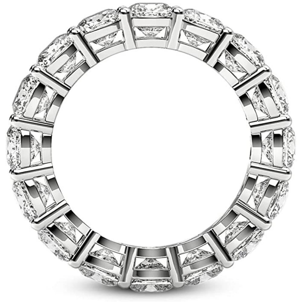 Oval Diamond Eternity Ring Lab Grown C797851