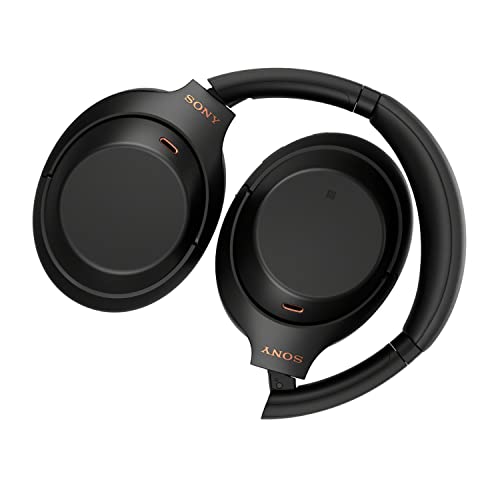 Black Noise Cancelling Wireless Bluetooth Over the Ear Headphones M104