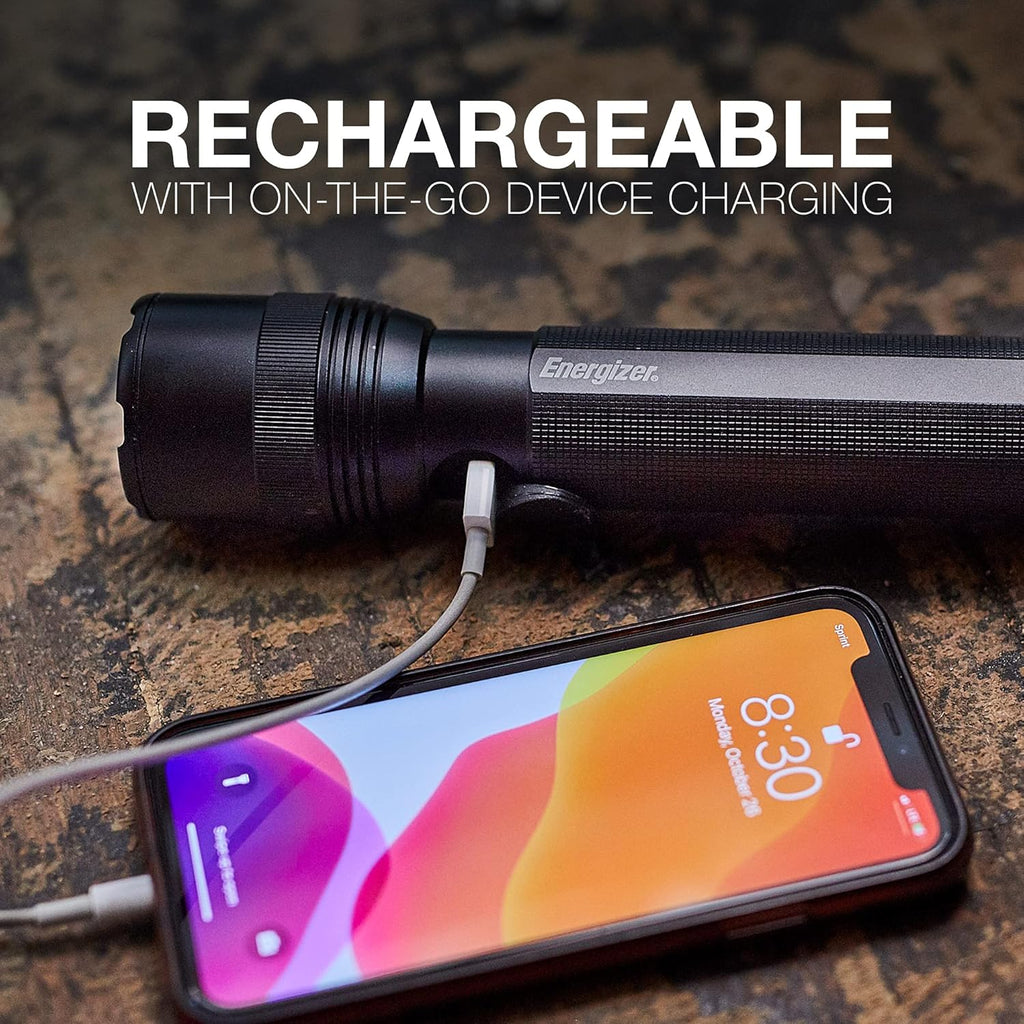 Black LED Tactical Rechargeable Flashlight T8927