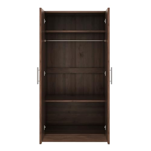 4 Door Wooden Wardrobe Closet with 2 Drawers R51847