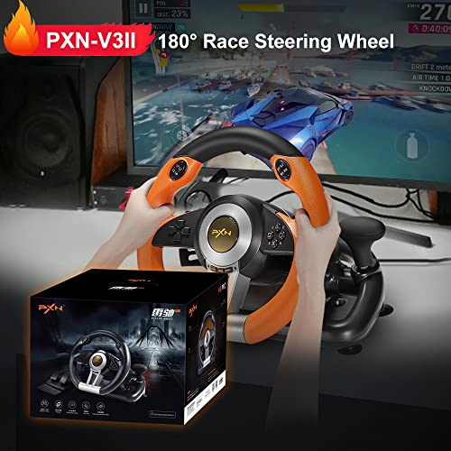PC Racing Wheel with Pedals D5676
