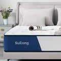 10 Inch King Size Memory Foam Innerspring Mattress O38526