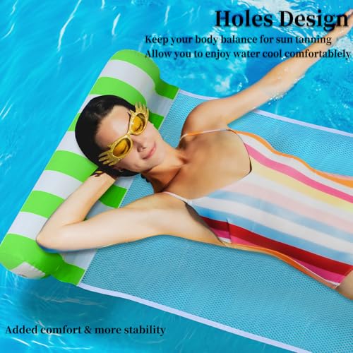 8 Pack 4-in-1 Pool Floats PVC E82983