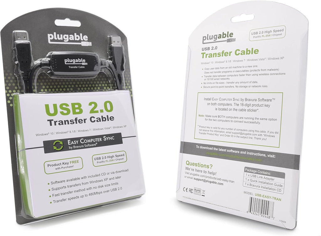 USB 2.0 Transfer Cable H8793