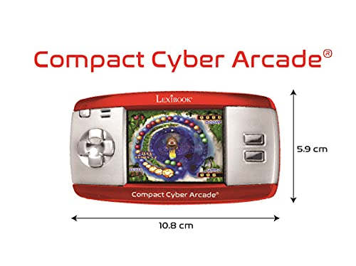 Red Portable Gaming Console 250 Games LCD Q607375