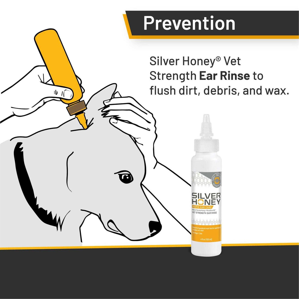 Vet Strength Ear Rinse X55896