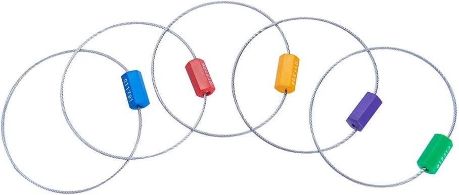150pcs Anti-Tamper Steel Security Seals (5 Colors) Pack of 2 A773