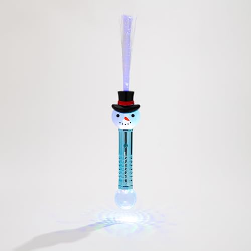 Christmas Fiber Optic Wands Light Up LED Holiday Toy 3 Pack D587763
