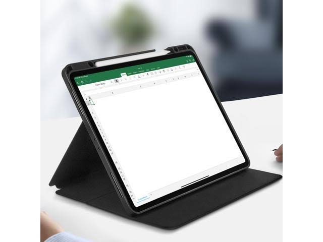 Grey Fabric Folio Case for iPad Pro 12.9 B81033