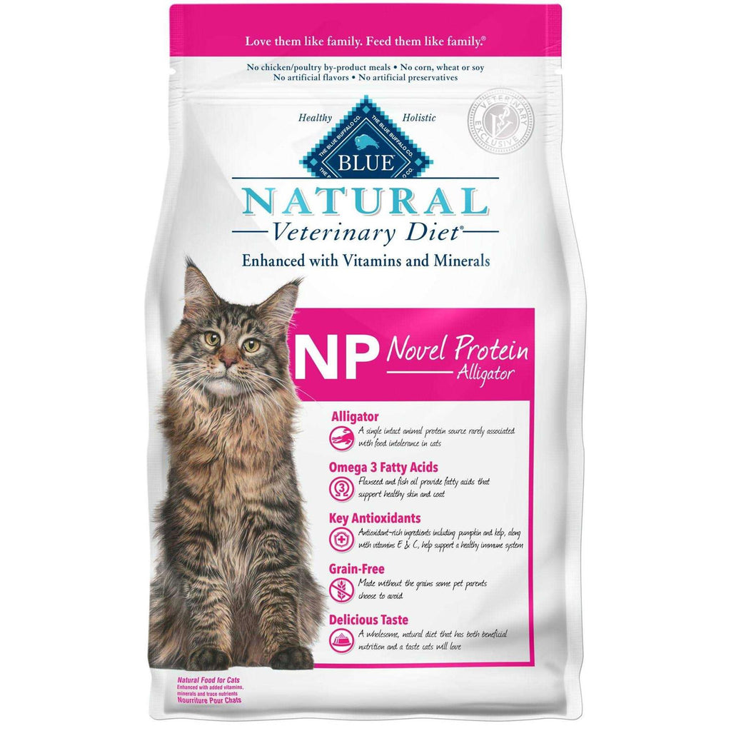 Natural Novel Protein Alligator Dry Cat Food B21354
