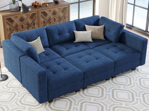 Dark Grey Modular Sectional Sofa with Storage L156331