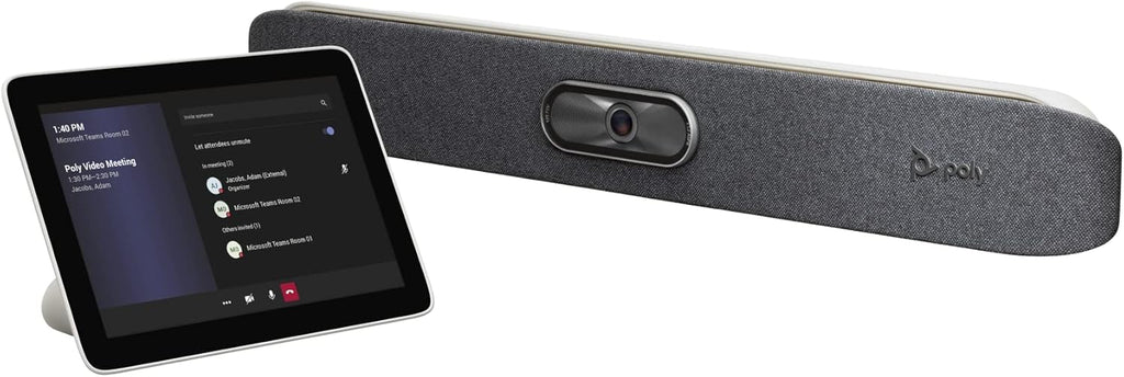 4K USB Video Conference System Camera Microphone and Speaker Bar H135881