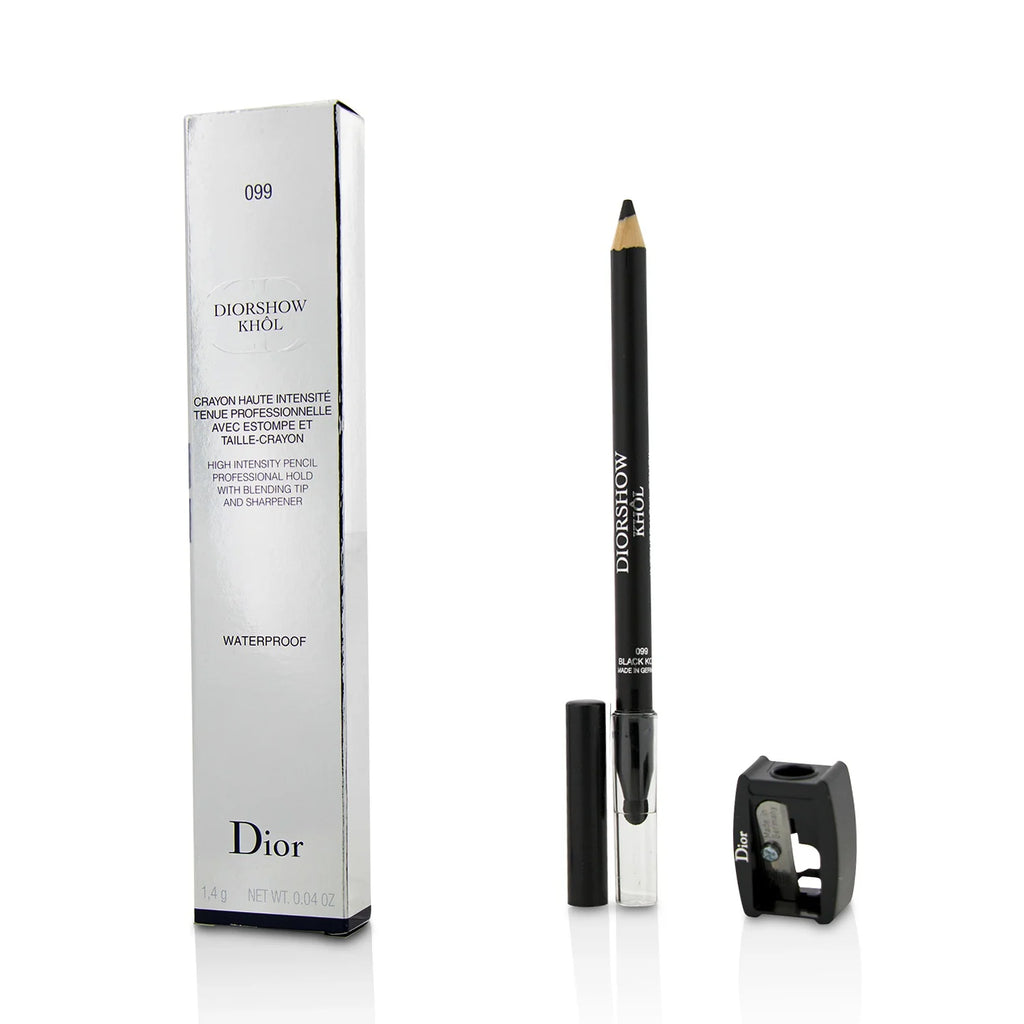 White Khol Waterproof Pencil with Sharpener V813