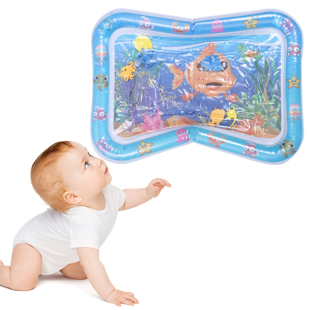 Inflatable Crawling Water Play Mat (Blue) F354536