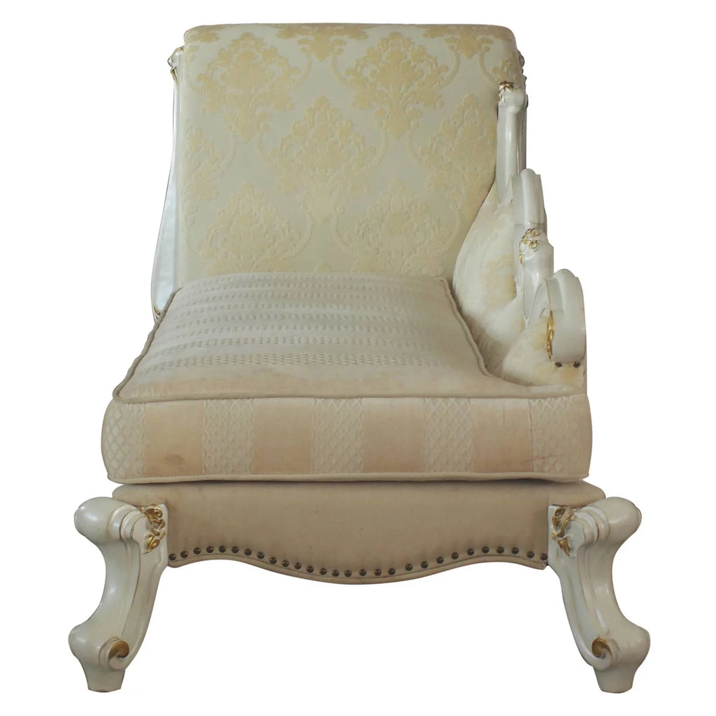 One Arm Chaise in Antique Pearl K421