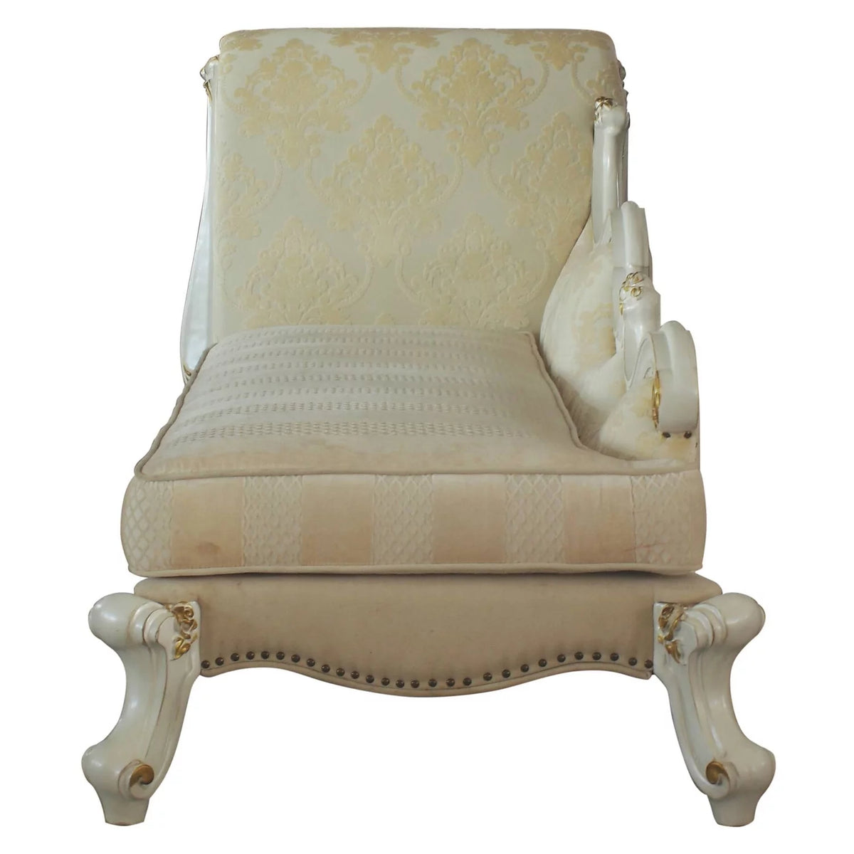 One Arm Chaise in Antique Pearl K421