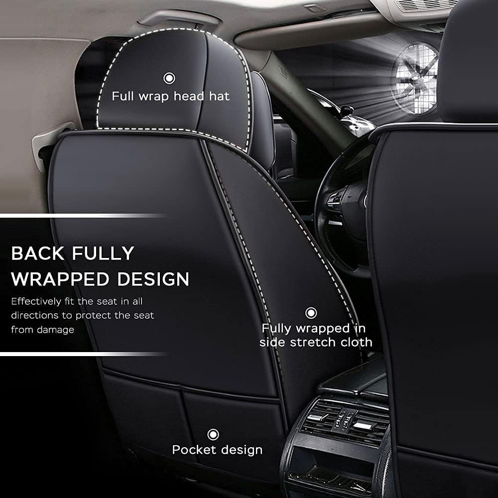 Leather Seat Covers Full Set Seat Cushion C448139