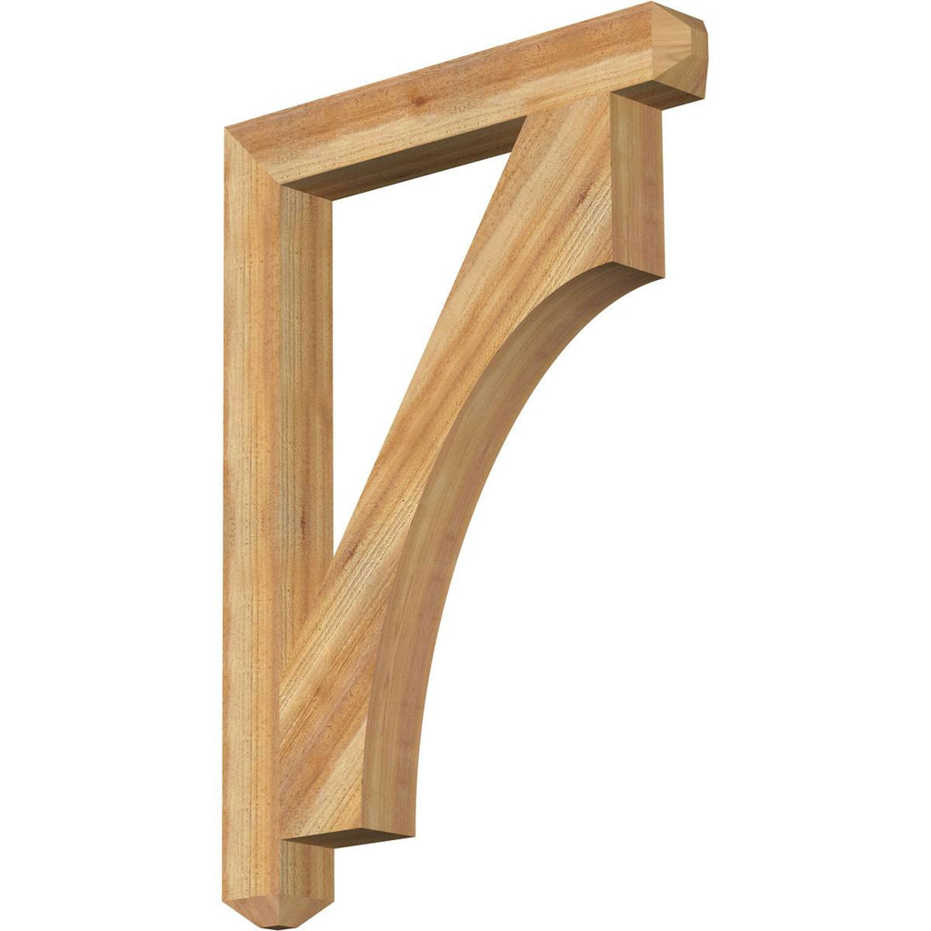 Rough Sawn Western Red Cedar Bracket D7131