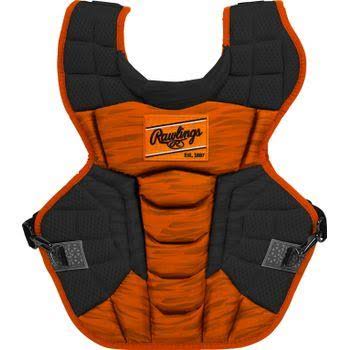 Black Graphite Baseball Catcher's Chest Protector K4501