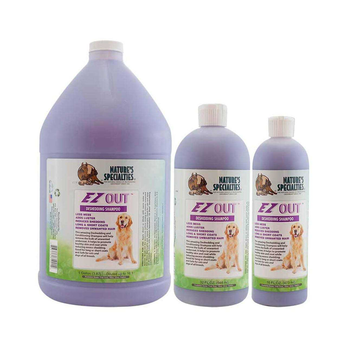 Deshedding Shampoo for Dogs Cats U30133