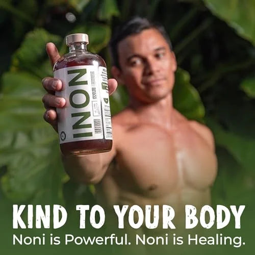 Organic Hawaiian Noni Juice - 1 Pack of 32oz Glass Bottles L533