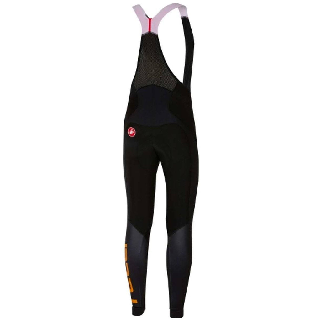 Large Black/Orange Bibtight S1551