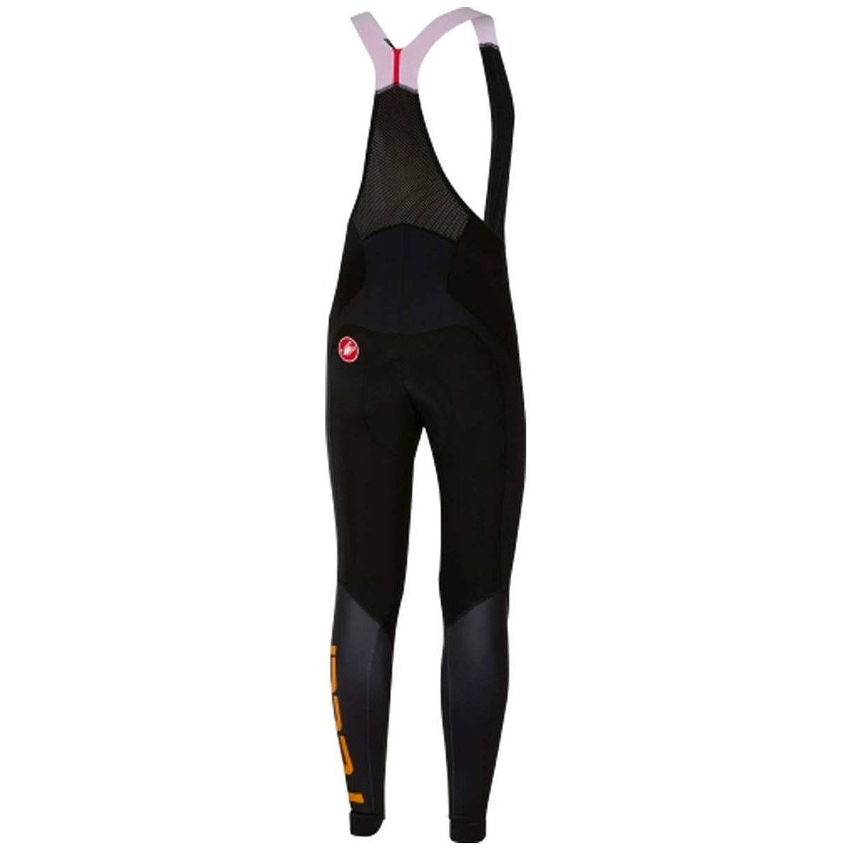 Large Black/Orange Bibtight S1551