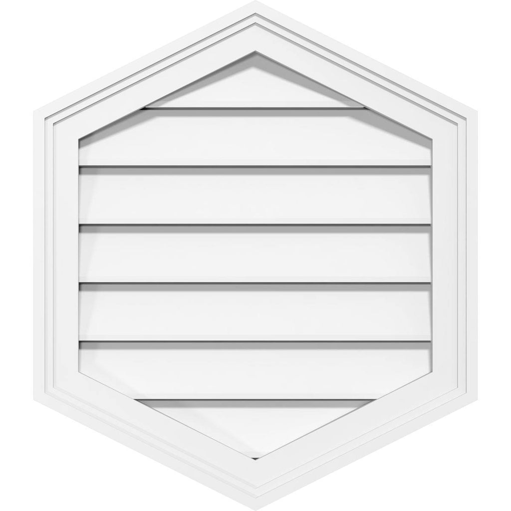 26x22W x 32x22H PVC Gable Vent Y240538