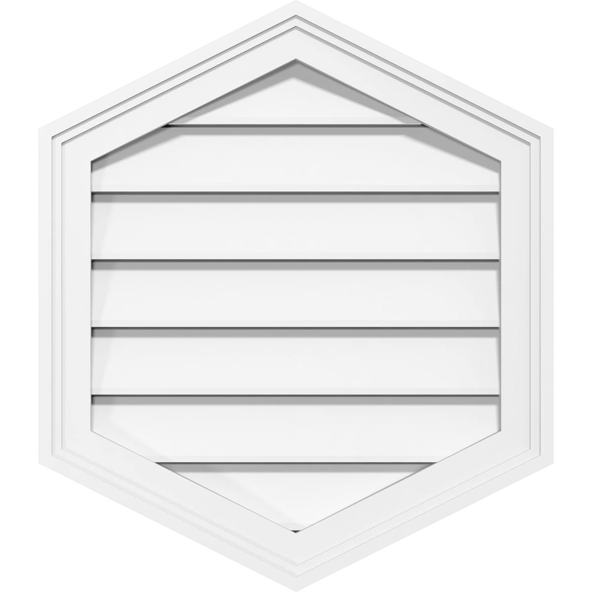26x22W x 32x22H PVC Gable Vent Y240538