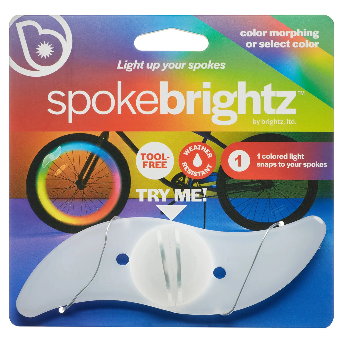 (3 pack) Color Morphing LED Bicycle Spoke Light N916561