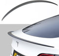 Matte Carbon Fiber Rear Trunk Spoiler K2456