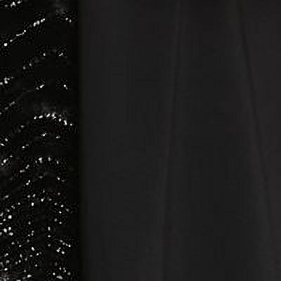 Black Beaded Sheath Dress 10 F563