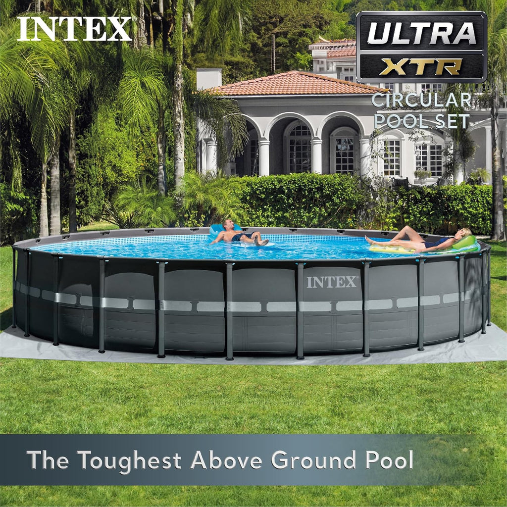24ft x 52in Above Ground Swimming Pool Set with Sand Filter Pump F2031