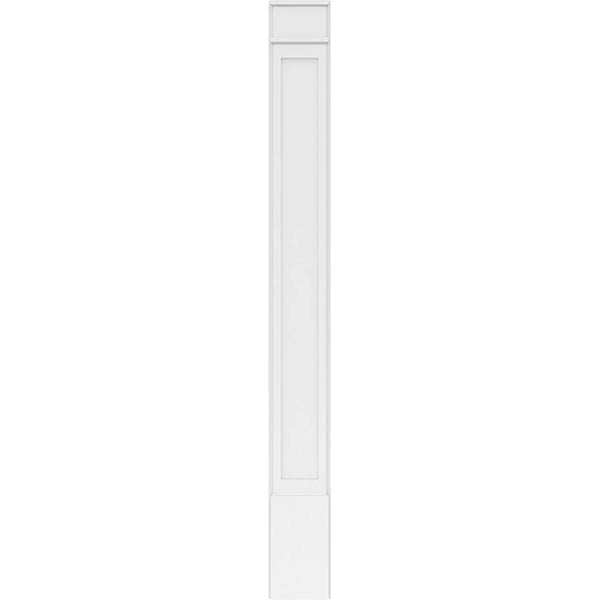 10x22W x 96x22H Flat Panel PVC Pilaster (Pair) G6034