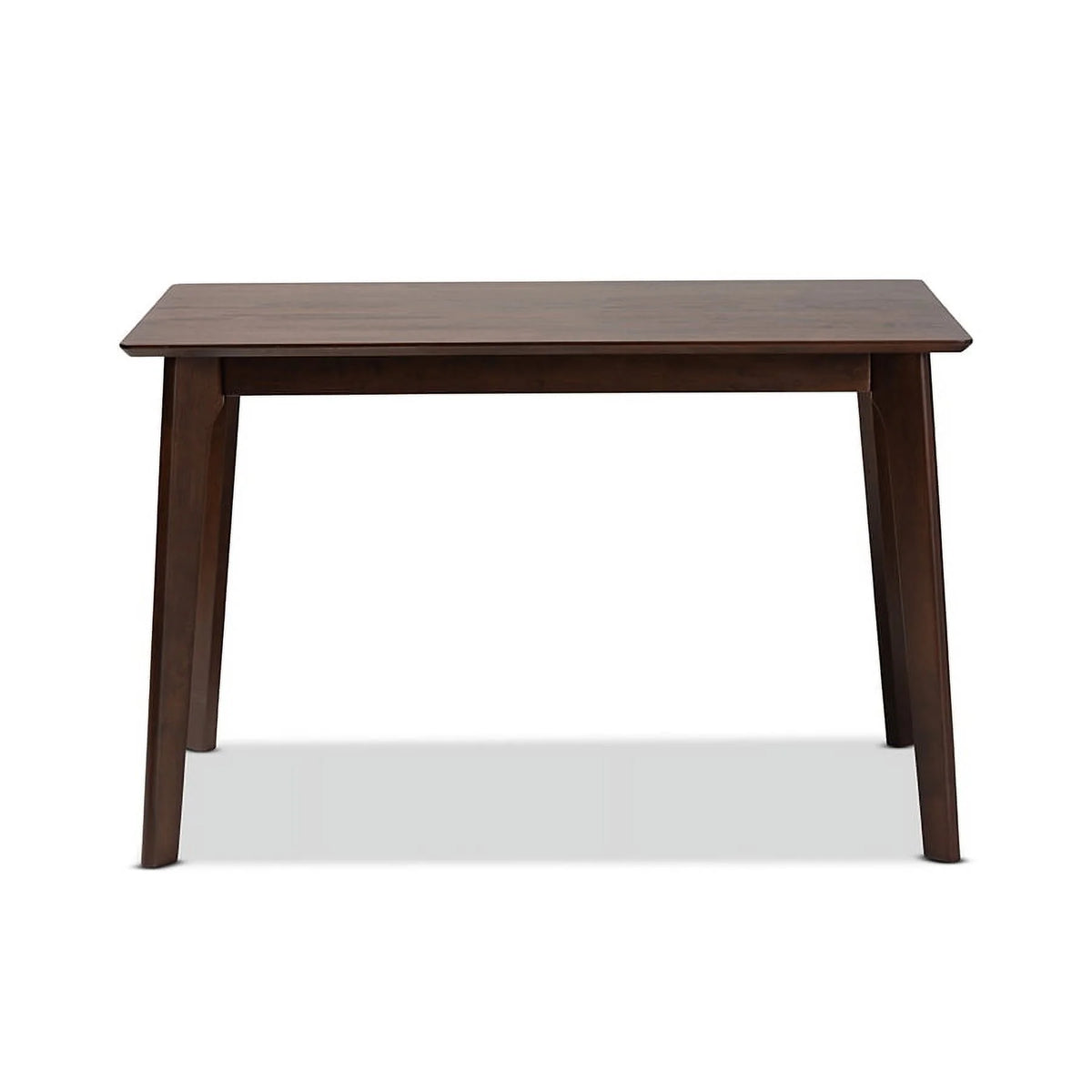 Dark Brown Wood Dining Table Z854