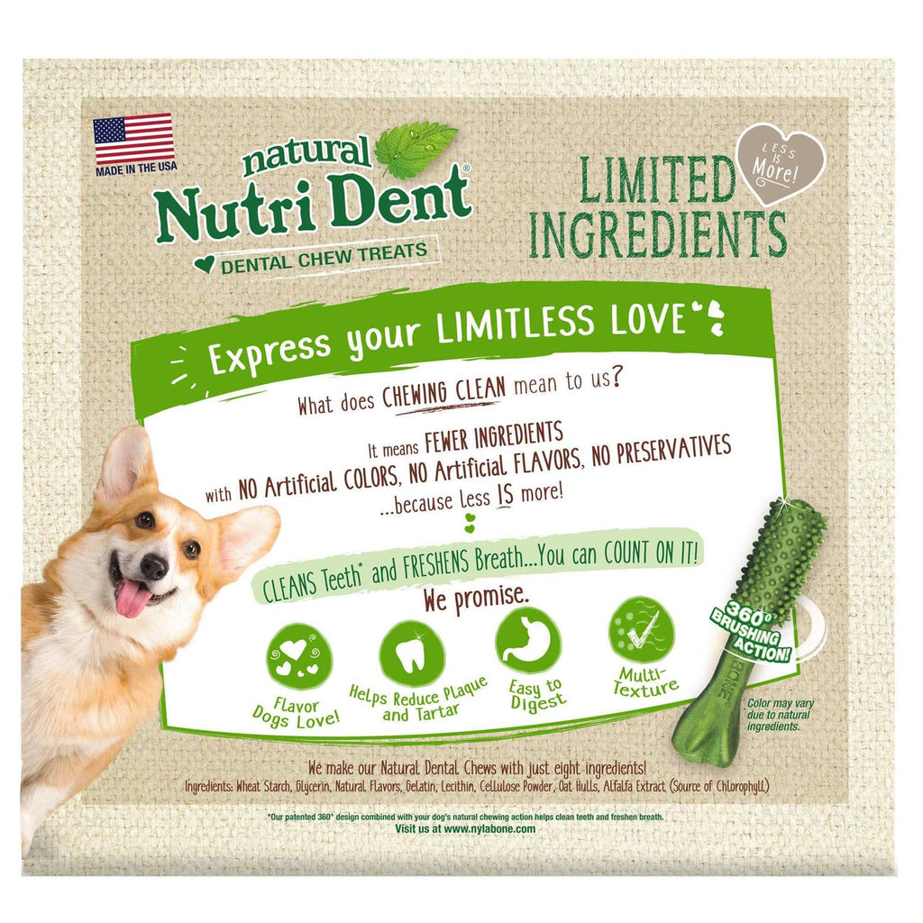 Natural Nutri Dent Fresh Breath Dental Chews O4089