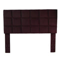 Purple Fabric Upholstered Full/Queen Headboard B65545