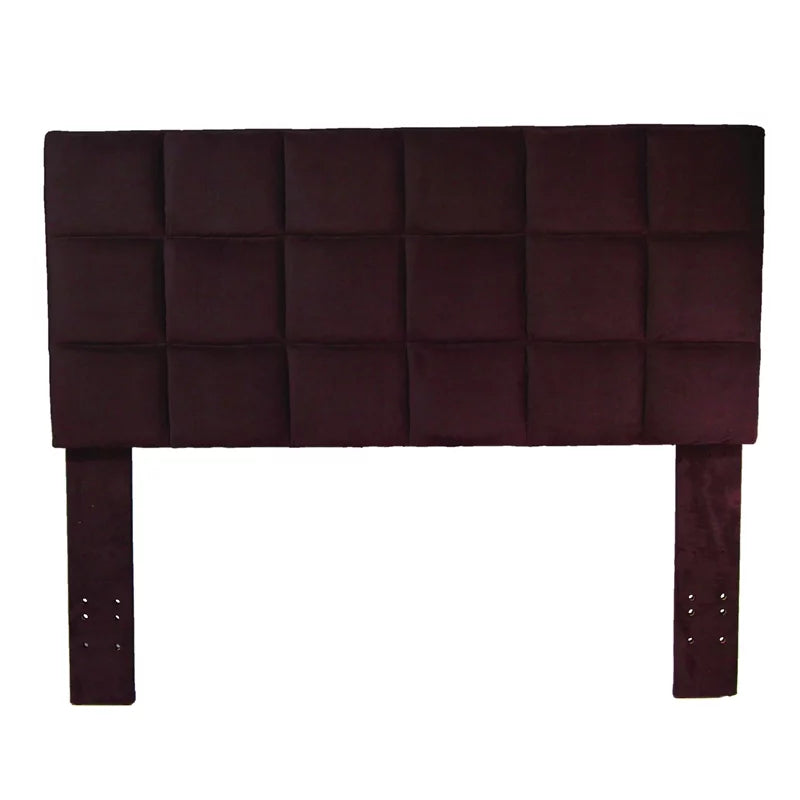 Purple Fabric Upholstered Full/Queen Headboard B65545