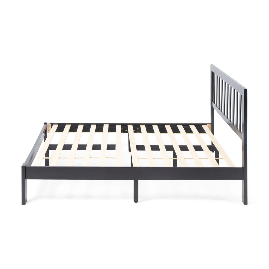 Acacia Wood Queen Bed Platform E293
