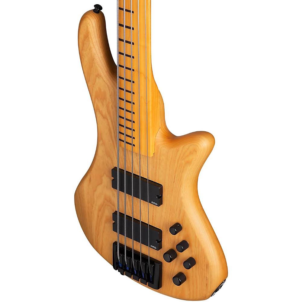 Aged Natural Satin Fretless Electric Bass P6132