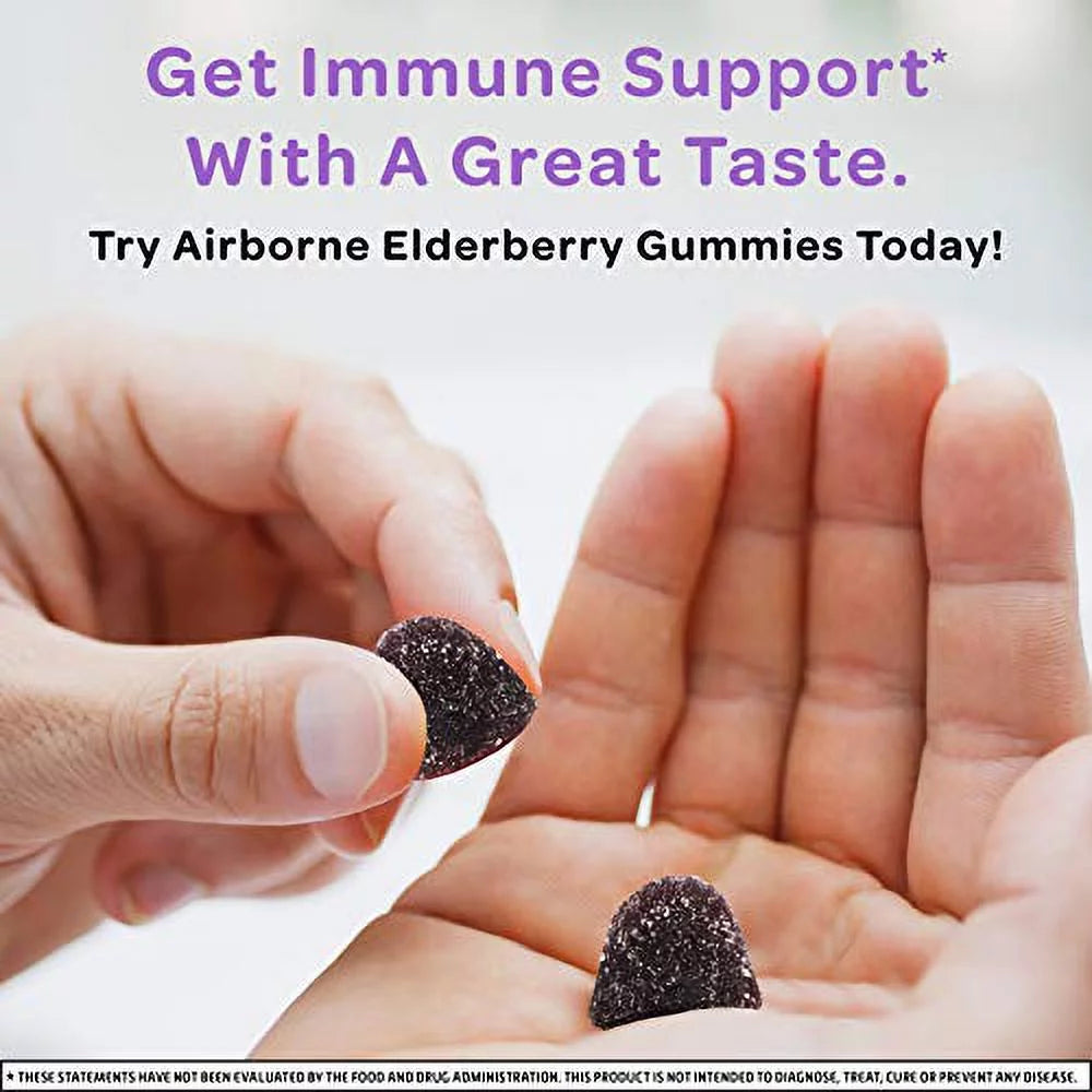 130 Count Elderberry Gummies with Vitamins & Zinc J530261